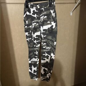 American Bazi black and white camo Denim